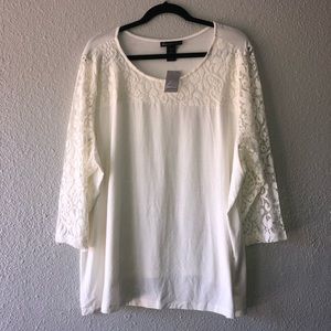 Lane Bryant Lace Blouse